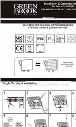 Green Brook Alfresco LEDAF35 Instrucciones de instalación y funcionamiento