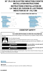 KitchenAid GCI3061 Manual de instruções de instalação