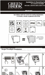 Green Brook LEDAF37 Installation & Operating Instructions