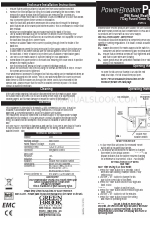 Green Brook PowerBreaker PROTEKT Installation Instructions