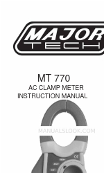 Major tech MT 770 Manual de instruções