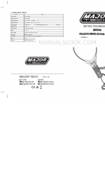 Major tech MT740 Manual de instruções