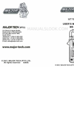 Major tech MT760 Manual