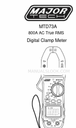 Major tech MTD73A Manual de instruções