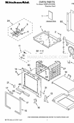 KitchenAid KDRP407HSS06 Daftar Bagian