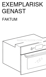 IKEA EXEMPLARISK GENAST 설치 매뉴얼