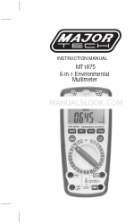 Major tech MT1875 Gebruiksaanwijzing