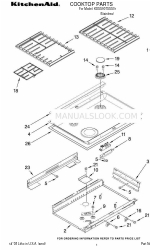 KitchenAid KDSS907SSS01 Onderdelenlijst