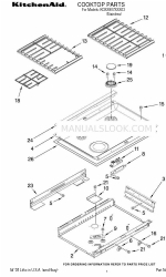 KitchenAid KDSS907SSS03 부품 목록