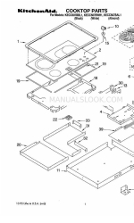 KitchenAid KEC507BWH1 Manuale delle parti