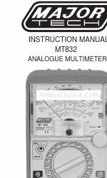 Major tech MT832 Gebrauchsanweisung