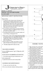 JALEXANDER JAE0340-T20 Manual