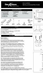 DECKORATORS ALX CLASSIC Instructions d'installation