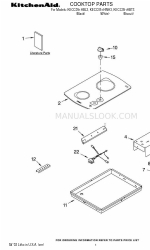 KitchenAid KECC051HBT3 Liste des pièces