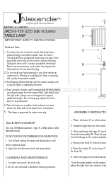 JALEXANDER JAE310 Handbuch