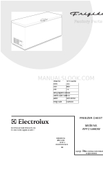 Frigidaire AFFC1466D Catalogue des pièces d'usine