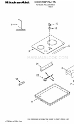 KitchenAid KECC056RBL00 Liste des pièces