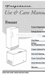 Frigidaire AFFC1526DW1 Manuel d'utilisation et d'entretien