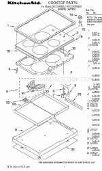 KitchenAid KECC500BBL0 Liste des pièces