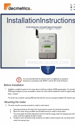 Decmetrics Emlite EMA1 Installatie-instructies