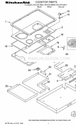 KitchenAid KECC501BAL2 Liste des pièces