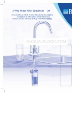 Brita 3-Way Water Filter Dispenser System 사용 설명서 지침