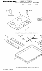 KitchenAid KECC501GAL2 Parts List