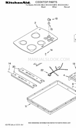 KitchenAid KECC501GBL0 Lista części