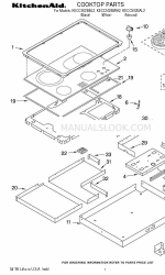 KitchenAid KECC502BAL2 Parça Listesi