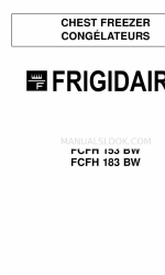 Frigidaire CHEST FREEZER FCFH 103 BW Kullanım ve Kurulum Kılavuzu