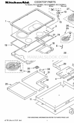 KitchenAid KECC502BWH0 Список деталей