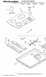 KitchenAid KECC502GAL1 Parts List