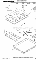 KitchenAid KECC502GBL0 Lista części