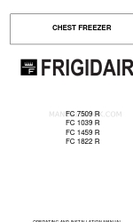 Frigidaire FC 1039 R Betriebs- und Installationshandbuch