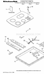 KitchenAid KECC502GBL4 Teileliste