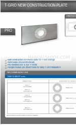 Green Creative T-GRID PRO NCPLATE/T Installationshandbuch