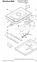 KitchenAid KECC506RBL04 Liste des pièces