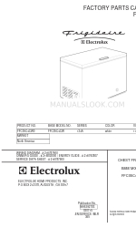 Frigidaire FFC05C4CW Catalogue des pièces d'usine