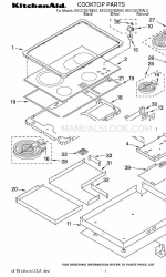 KitchenAid KECC507BAL0 Liste des pièces