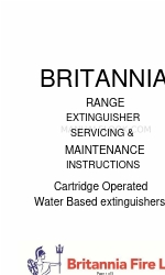 Britannia Fire BAQ9 Istruzioni per l'assistenza e la manutenzione