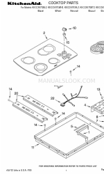 KitchenAid KECC507GAL2 Manuel des pièces détachées