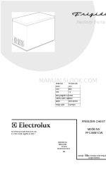 Frigidaire FFC05M1CW Catalogue des pièces d'usine