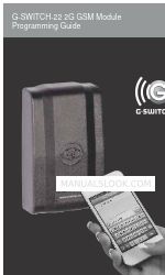 CENTURION SYSTEMS G-SWITCH-22 Manuale di programmazione