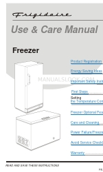 Frigidaire FFC0723D W Gebruiks- en onderhoudshandleiding