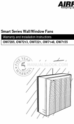 Airflow OW7148 Handleiding voor installatie-instructies