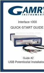 Gamry Interface 1000 Manuale di avvio rapido