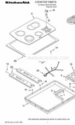 KitchenAid KECC507HSS2 Перелік деталей