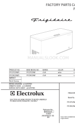 Frigidaire FFC07C2AW Katalog Suku Cadang Pabrik