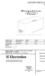 Frigidaire FFC07C4CW0 Factory Parts Catalog