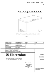 Frigidaire FFC07G4A Factory Parts Catalog